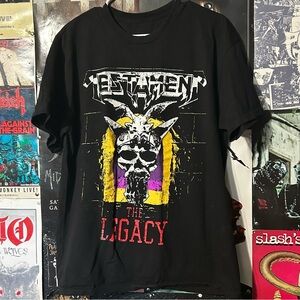 Testament The Legacy Graphic T shirt Size Large
